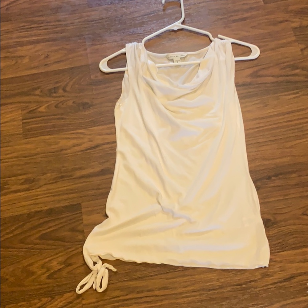 White tank top